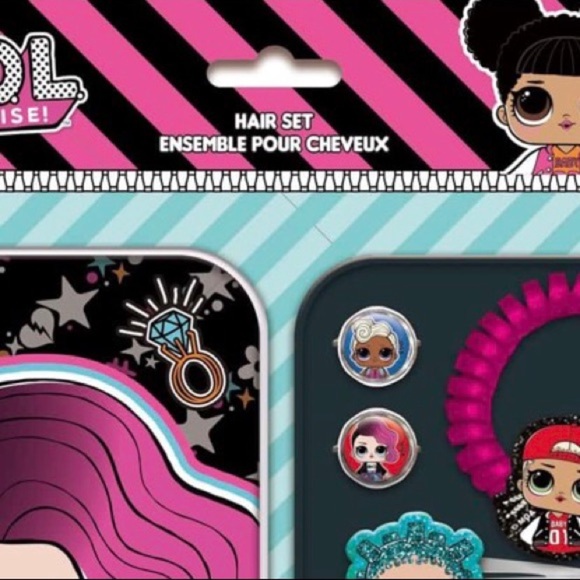 New Townley Girl LOL Surprise Hair Accessories & Tin Case - Picture 6 of 9